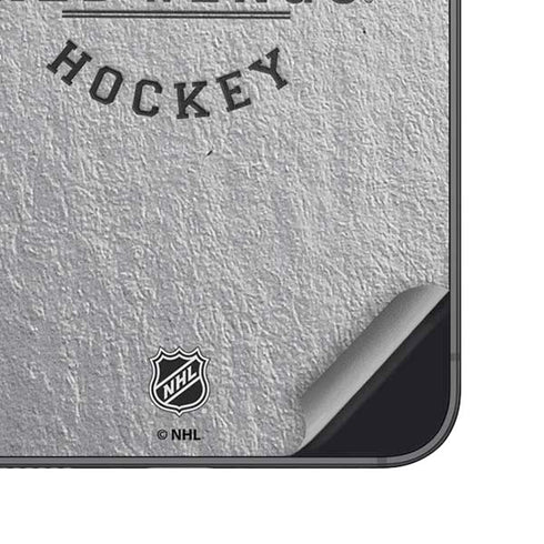 NHL Detroit Red Wings Black Text Galaxy S25 Skin
